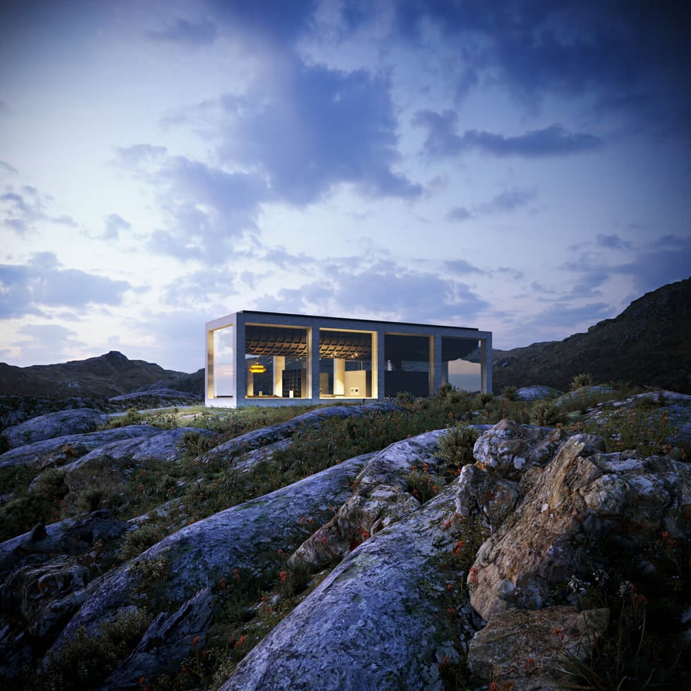infinity house architekturvisualisierung