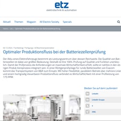 ETZ- Fachpressebeitrag Mechatronik