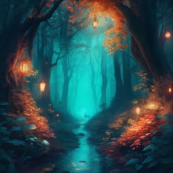 Fantasievolle Landschaft