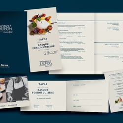 Editorialdesign (Print, Offlline) – Menükarten, Gutschein, Flyer
