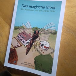 Kinderbuch „Das magische Moor“, Illustration und Titelbild