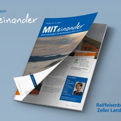 Raiffeisenbank Zeller Land eG Mit.einander Magazin I 2016 Titel