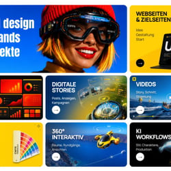 Visual Storytelling, AI Video Workflows, Motion Design, Webdesign, Landingpages, Präsentationen, Kampagnen