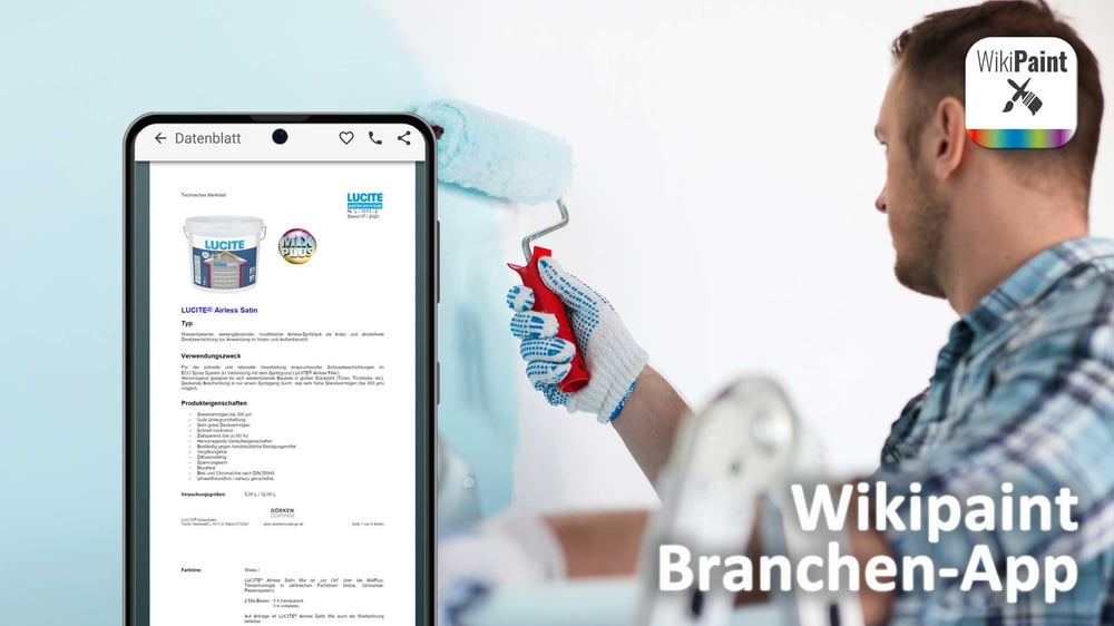 WikiPaint Full Stack App für Handwerker und Malermeister