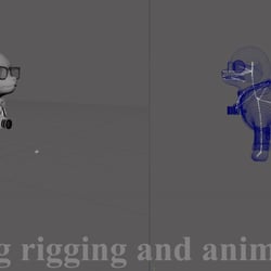 Stylised Dog rigging