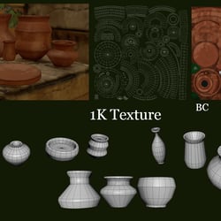 Flowerpots geo and maps