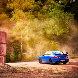 Subaru Impreza WRX STI 2.0 (MY 2001) – Rückseite