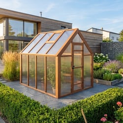Holzprojekt Gewächshaus