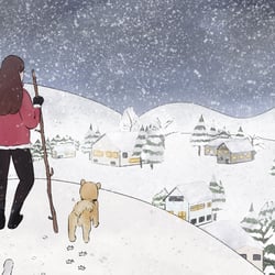 Illustration für YVZ Studios’ Song „ICE“