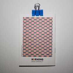Kerning notebook: back