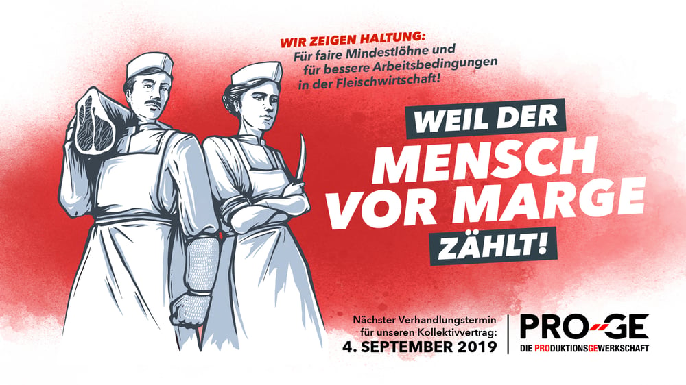 Illustrierte Online Kampagne: Hauptsujet