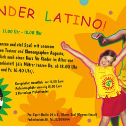 Plakat Kinderlatino