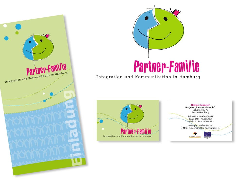 Logo, Visitenkarten, Flyer – Akerdemikerbund – Hamburg