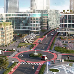 3D Rendering Urban Mobility