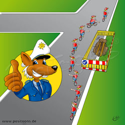 Umfahren eines Hindernisses
