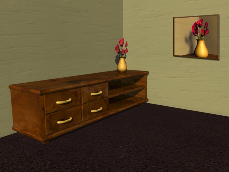 Cupboard and Calla