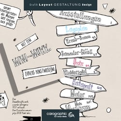 Werbung layout Gestaltung Grafik Print Design Messe Katalog Broschüre Illustration carographic Cottbus Werbeagentur logo