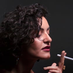 Portrait of poet Hasmik Simonyan
