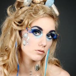Kreativmake-up „Nixe“