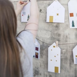 Design Bastel Weihnachtskalender