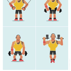 Portrait Illustration – The Rock