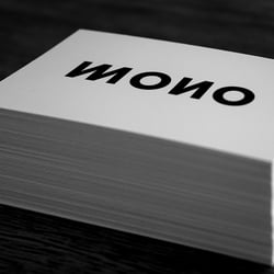 Visitenkarte für Büro Mono.