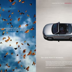 Audi TT Cabrio Kampagne, Motiv „Leben“ (2006)