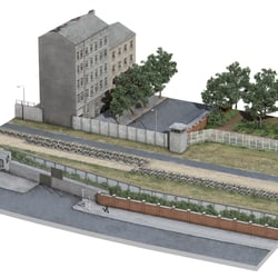 Rekonstruktion der Ackerstraße 1972 (Maßstabsgetreuer Nachbau)