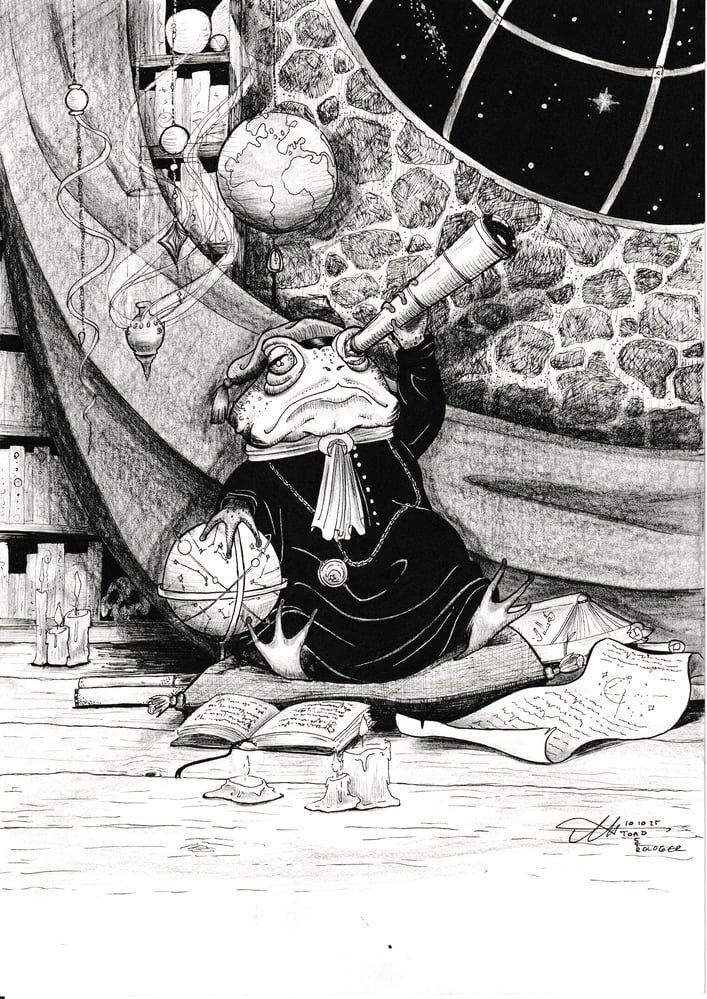 The Toad Astrologer