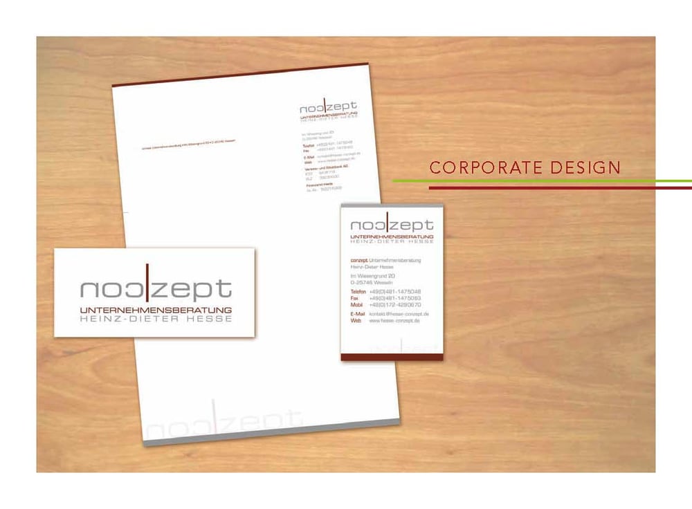conzept Unternehmensberatung | Namensfindung, Logodesign, Geschäftsausstattung, Flyer und Internetseite