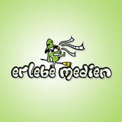Erlebe Medien – Logovorschlag