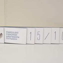 Letterpress perpetual calendar