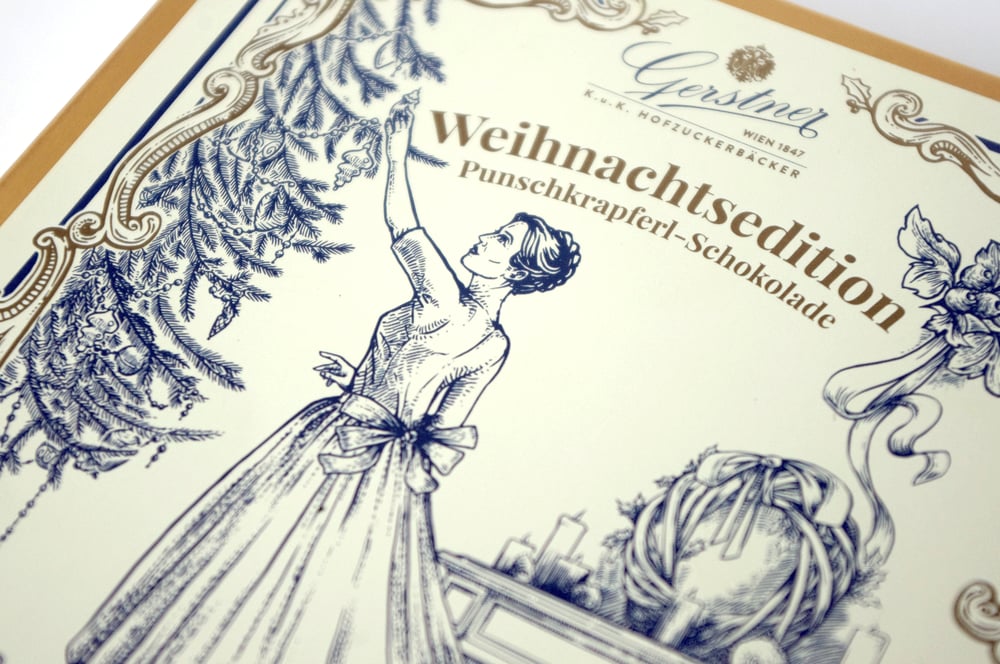 Illustration für Verpackung