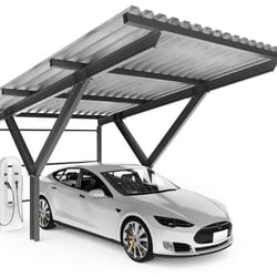 3D Visualisierung eines Carports