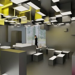 Designkonzept Sanitär-Showroom