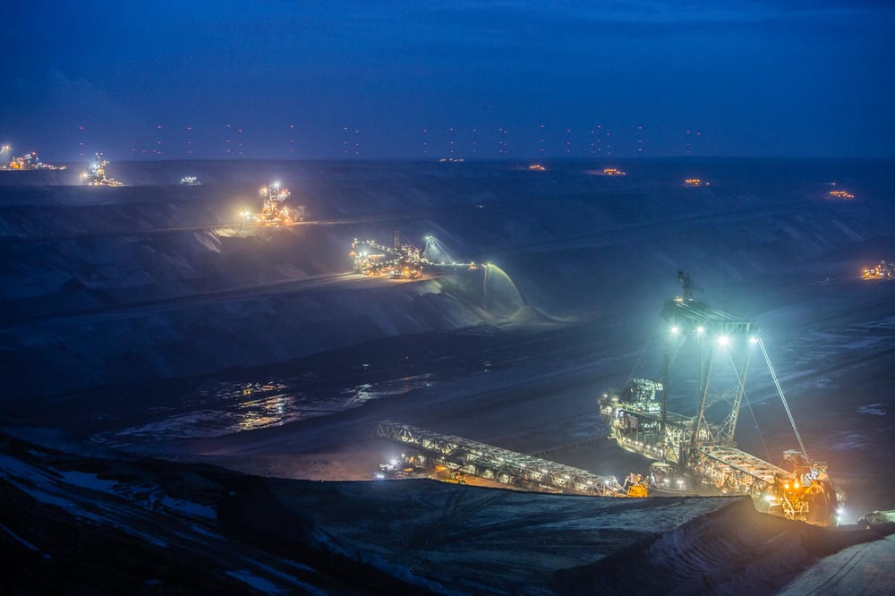 Fotoreportage für die internationale Nachrichtenagentur Bloomberg über den Braunkohletagebau Garzweiler.