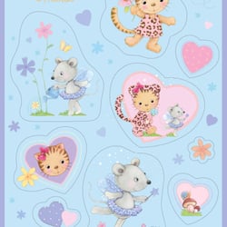 Stickermalblock mausi
