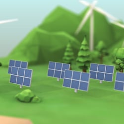 Minimal 3D Ecosystem ad