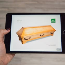 Blick auf den iPad-Katalog
