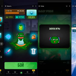 Game Design & Lottie Animation — Telegram “Tap” Game