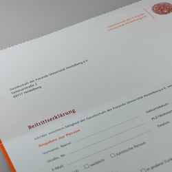 Printmedien Gesellschaft der Freunde Universität Heidelberg