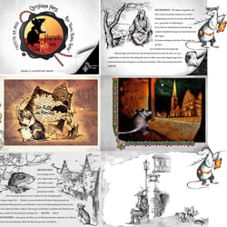 Buch Projekt „Rate von Hammeln.“ Design. Illustrationen.layout definition