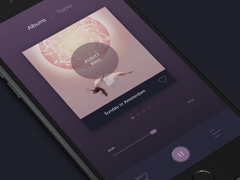 Melo — music app for iPhone