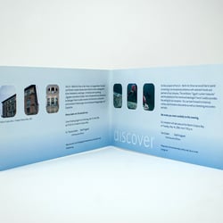 Airbus | discover | Folder im Rahmen des Event-Designs auf der ILA in Berlin