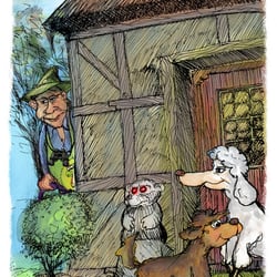 Illustration für Tesseltje Buch (Niederlande) 2012