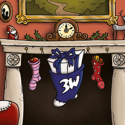 Weihnachtsgrußkarte für Kunden