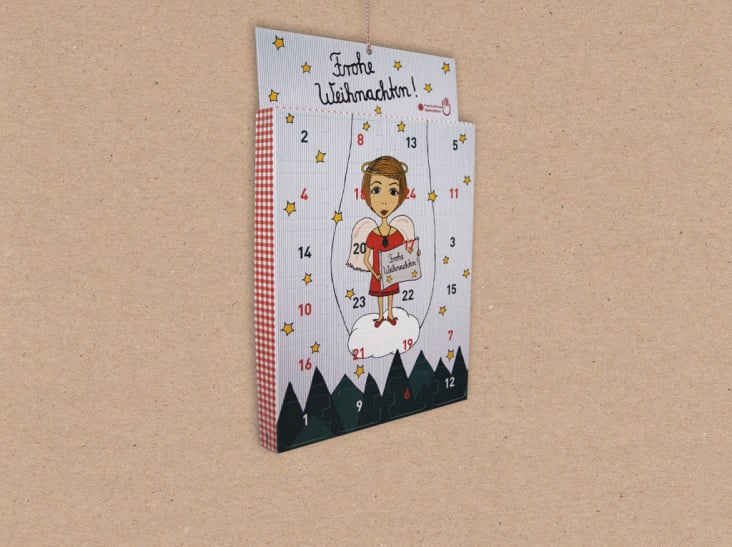 Adventskalender im ChiccaRia-Design