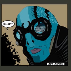 Illustration und Comic Umsetzung eines Filmausschnitts