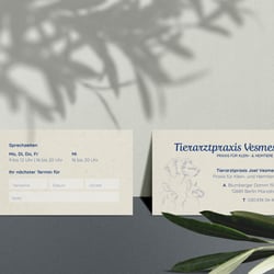 Corporate Design // Geschäftsausstattung, Visitenkarte
