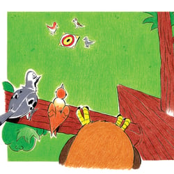 Jonis Stimme – Kinderbuch Illustrationen